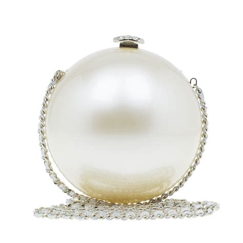 chanel transparent round minaudiere bag|Chanel handbags.